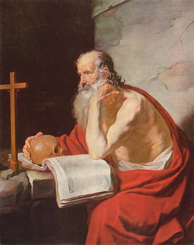 "Saint Jerome" by Jacques Blanchard, 1632. Image courtesy of Wikipedia Commons.